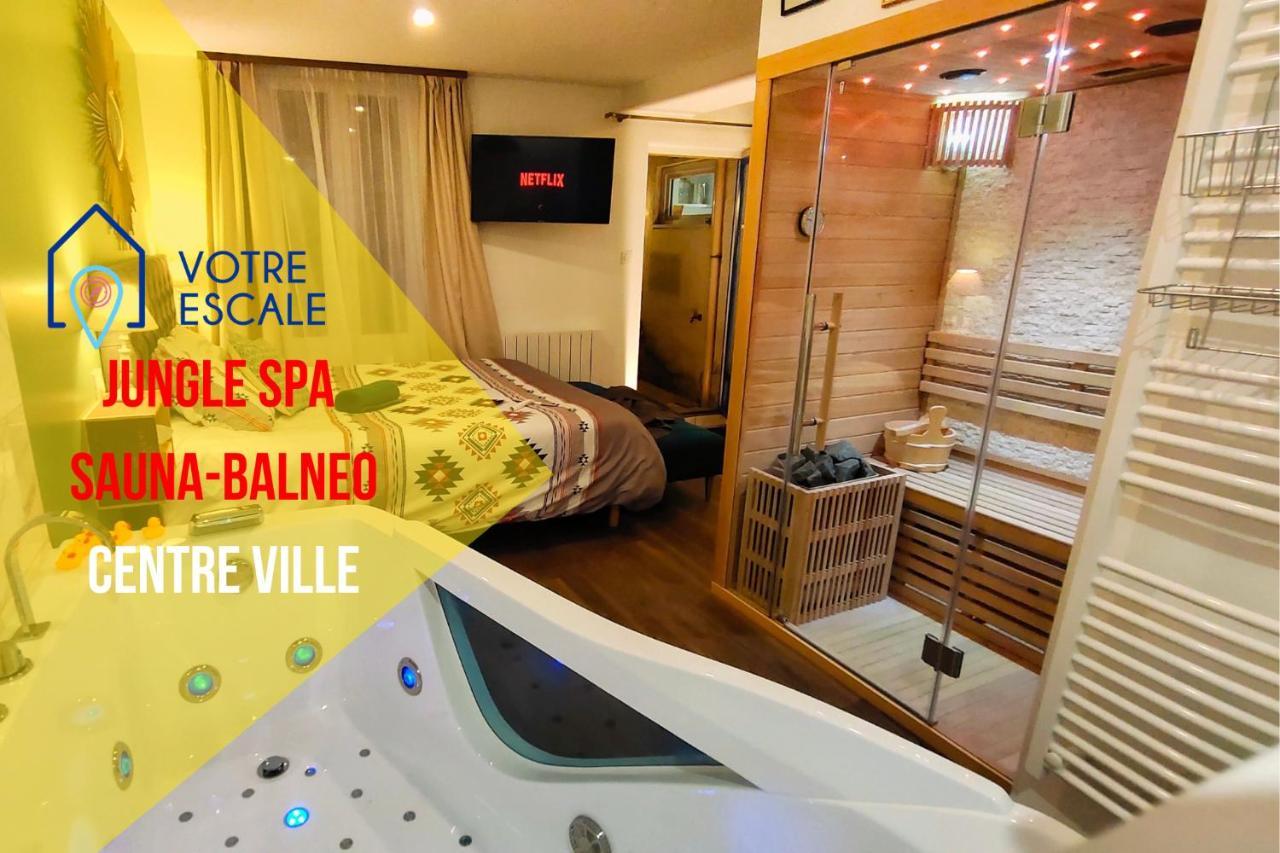 Votre Escale Jungle Sauna&Spa Niort Exterior foto